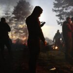 На белорусско-польской границе