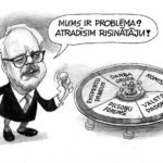 Эгилс Левитс карикатура LA