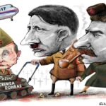 Карикатура на агрессивную Россию Радио свобода