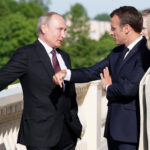 Макрон и Путин