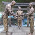 Мемориальный комплекс основателю дзюдо в России Василию Ощепкову и его японским учителям. Владивосток