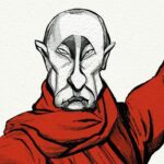 Путин карикатура
