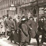 Ленин, Туре Нерман и Карл Линдхаген. Стокгольм 1917