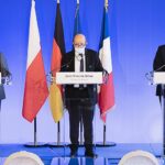 Министры иностранных дел Франции, Германии и Польши