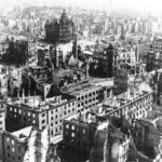 Разрушенный Дрезден. Фото из немецких архивов, 1945 год