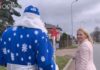 ЛИЕПАЙСКИЙ ДЕД МОРОЗ ПОЗДРАВИЛ ЖИТЕЛЕЙ ГОРОДА!
