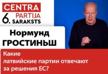 НОРМУНДС ГРОСТИНЬШ: КАКИЕ ЛАТВИЙСКИЕ ПАРТИИ ОТВЕТСТВЕННЫ ЗА РЕШЕНИЯ ЕВРОПАРЛАМЕНТА?